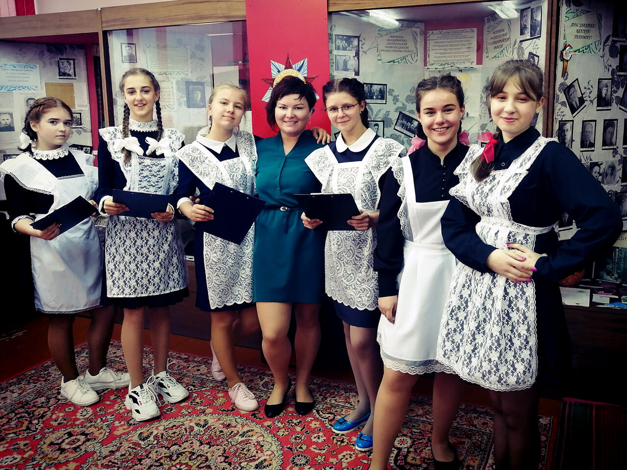 В школьном музее