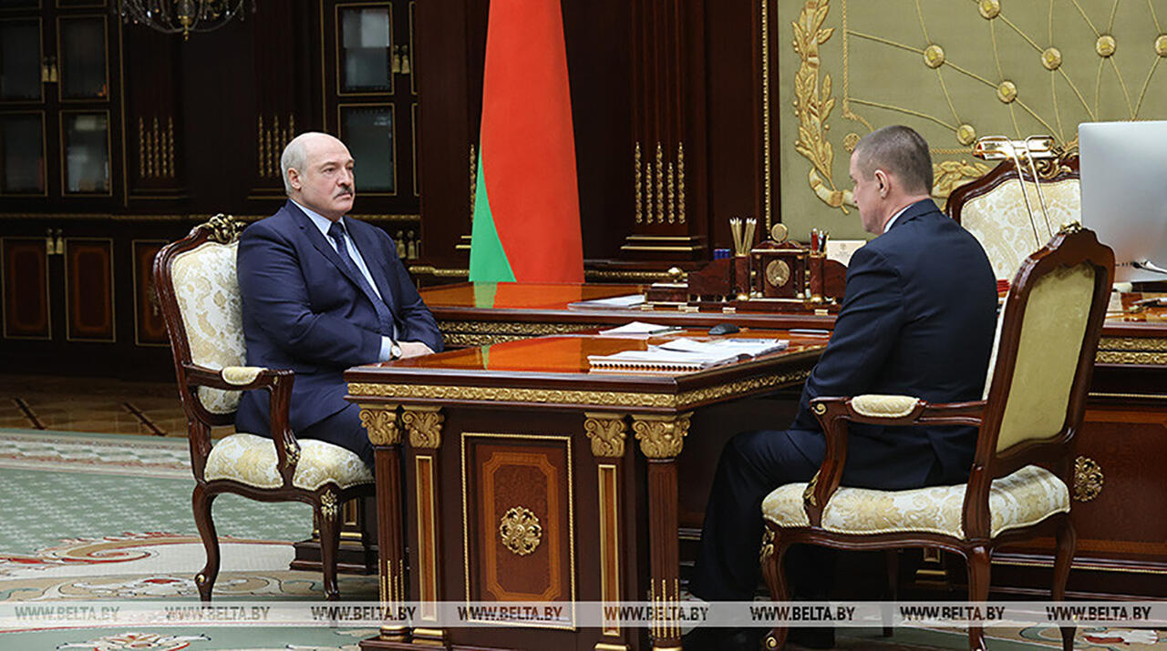 Александр Лукашенко и Леонид Заяц