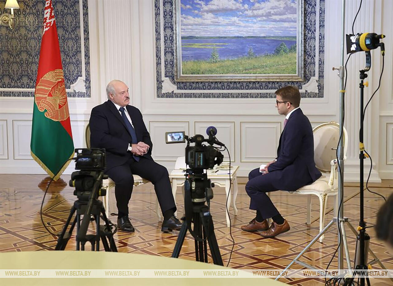 Александр Лукашенко и Антуан Ламброскини