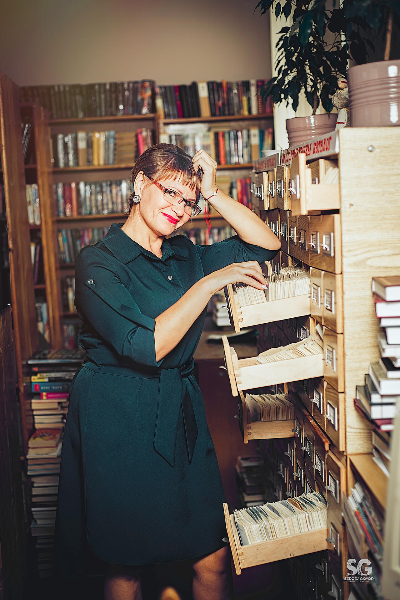 Вера Малеева, библиотекарь отдела обслуживания и информации Речицкой районной сети библиотек