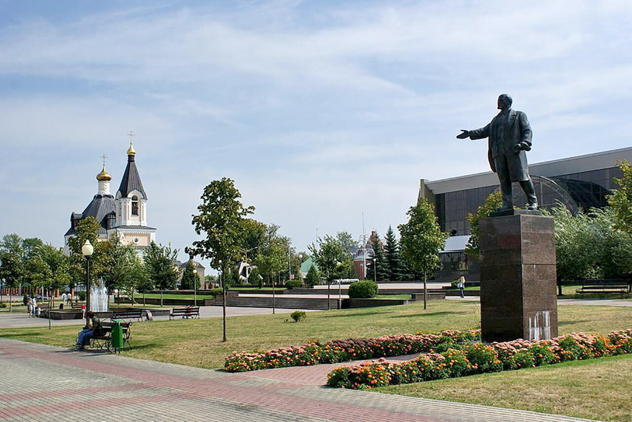 Памятник В. И. Ленину в настоящее время