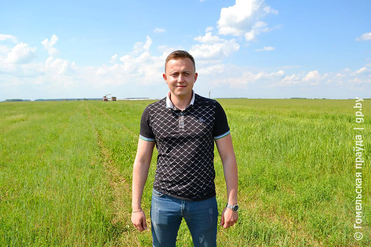 Временно исполняющий обязанности директора КСУП «Агрокомбинат «Холмеч» Алексей Черкас
