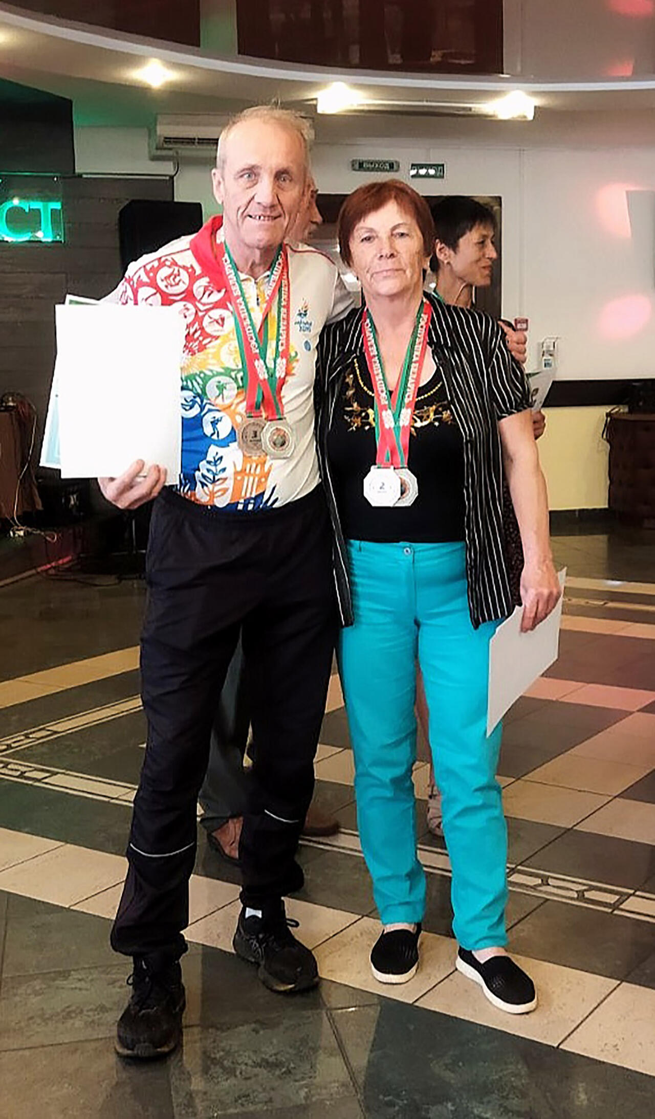 Петр Железинский и Зинаида Павлова